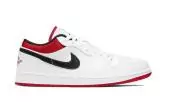 achetez jordan air jordan 1 low white university red black